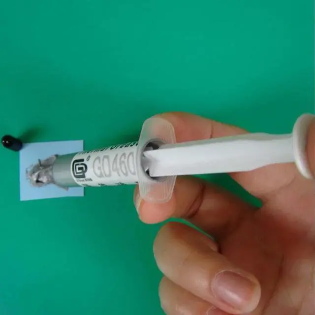 Alt view image 2 of 4 - 460 Thermal Conductive Grease Paste Silicone Plaster Heat Sink Compound 120 Pieces Net Weight 7 Grams Silver For PS4 CPU SY7
