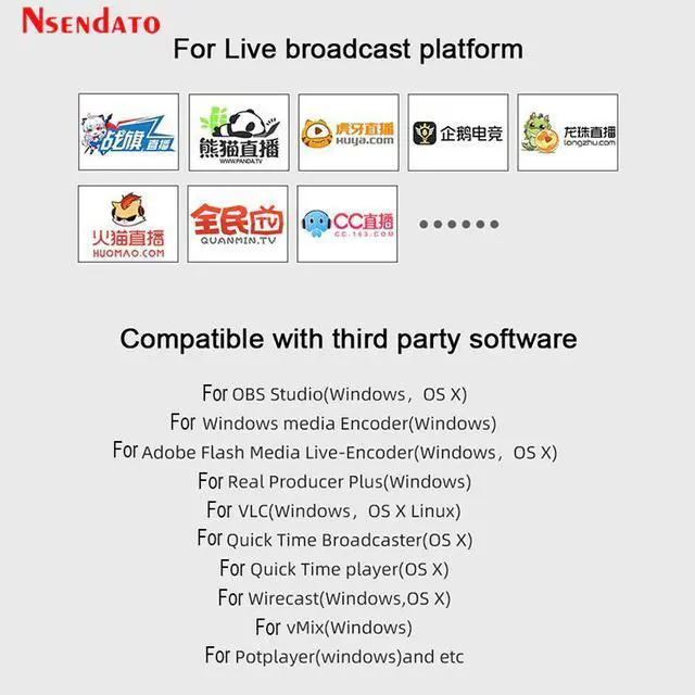 Alt view image 3 of 5 - USB3.0 60FPS SDI Video Capture Card SDI to USB 3.0 2.0 Video Recording Box adapter Dongle Game Live Streaming Broadcast for OBS