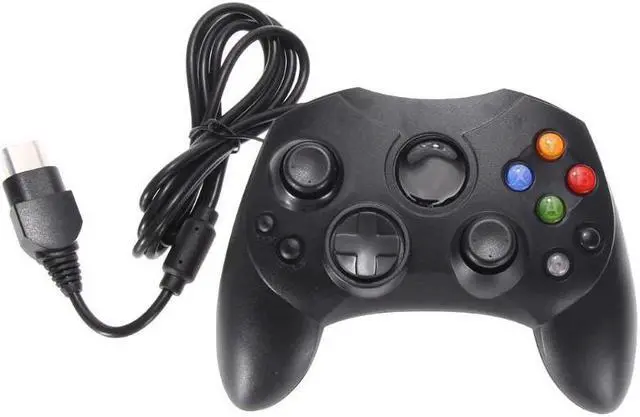 Alt view image 2 of 5 - 2pcs Black Wired Controller Gamepads PC for Microsoft XBOX System Type 2 Trigger Mobile Game Pad Accessories Phone Suppliers