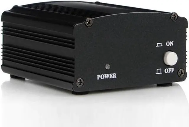 Alt view image 4 of 5 - 48V Microphone Recording Dedicated Capacitance Electric Stereo Plug KTV External Sound Card Audio Condenser Power Supply Adapter