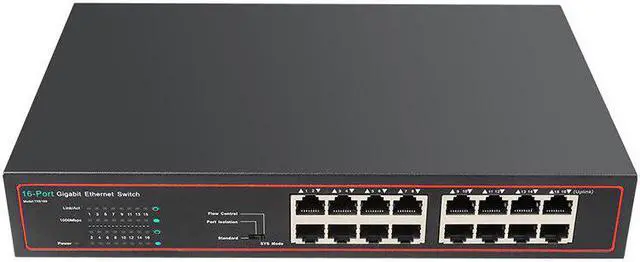 Main image of high-performance low-cost 16 port Network Gigabit Switch