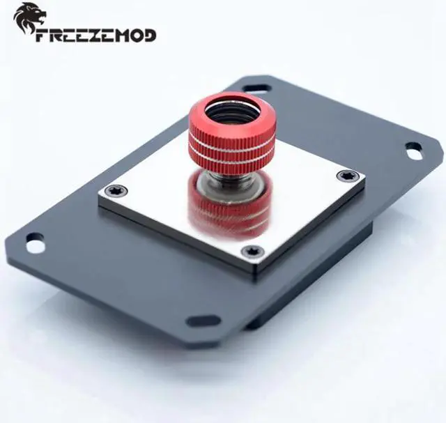 Alt view image 2 of 5 - -POOC Computer System PC CPU Water Cooler Block Liquid Block Cooling Micro Channel For  AM3 AM4 Platform.