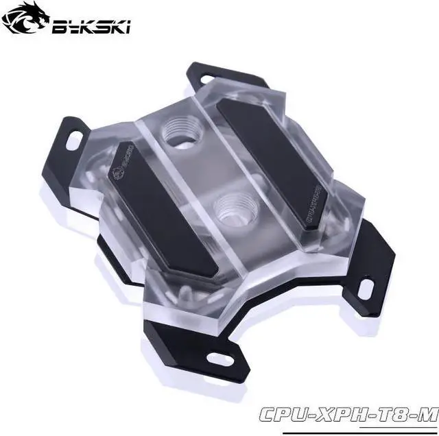 Main image of CPU-XPH-T8-M CPU Water Cooling Block PMMA Top for AMD