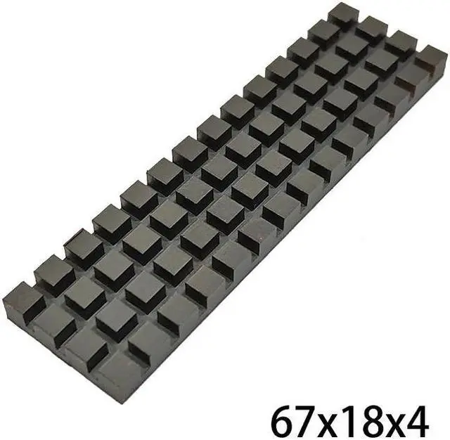 Alt view image 5 of 5 - Heatsink Heat Sink M.2 NGFF 2280 NVME SSD Thermal Conductive Adhesive Hard Disk Cooler