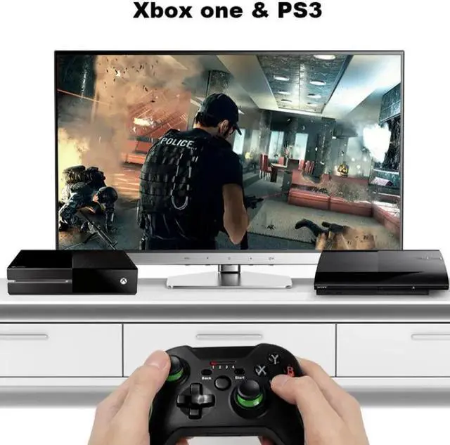 Alt view image 3 of 5 - 2020 Wireless Bluetooth Gamepad Game Controller Joystick For Xbox One Controller Gamepad For PS3 Android Smart Phone Gamepad