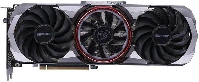 Alt view image 3 of 5 - iGame GeForce RTX 3070 Advanced OC 8G GDDR6 256bit Video Gaming Computer Graphics Card Support PCI Express 4.0 /DP