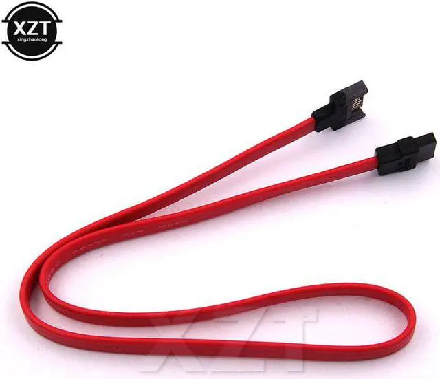 Alt view image 5 of 5 - 50CM 6Gb/s SATA3 Serial ATA DATA Extension cable, SATA 7 pin Port Saver Cable for PC SATA 3.0 SATAIII 6Gbps Hard Drive Disk,SSD