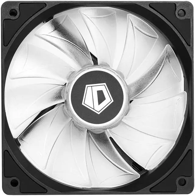 Alt view image 3 of 5 - Water Cooler 120mm 4 Pin 2 Heat-pipes Integrated Cooling Radiator Heatsink 2 Fan for LGA 2011/2066/115X/1200 AM4