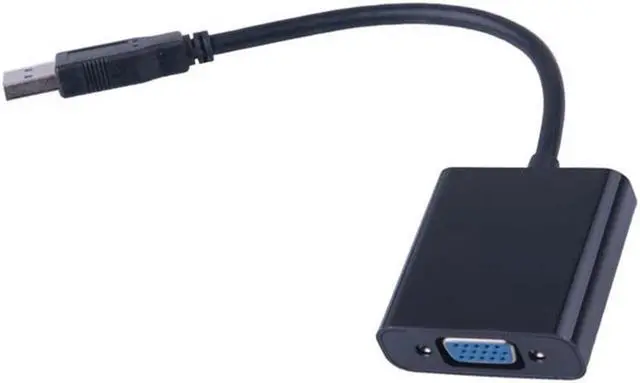 Alt view image 4 of 5 - 3.0 to VGA Multi-display Adapter Converter External Video Graphic Card Player Bundle 1 Polybag Coaxial Cables Combination