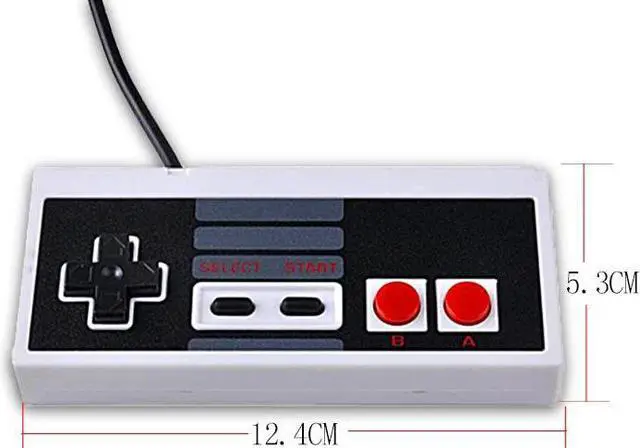Alt view image 4 of 5 - 1pcs Classic Retro Wired USB Game Controller For Nintendo NES JoyStick For NES Controle For Windows PC for MAC Gamepad