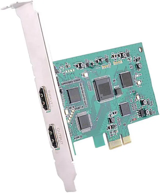 Alt view image 2 of 5 - PCI Express HD Video Capture Card PCIE 1080P 60FPS  Capture Card Vmix Wirecast Obs Game Meeting Live Broadcast Streaming Box