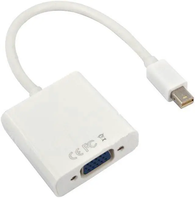 Alt view image 3 of 5 - Sale Thunderbolt Mini DisplayPort Display Port DP To VGA Adapter Cable for Apple MacBook Air Pro iMac Mac Dropshipping