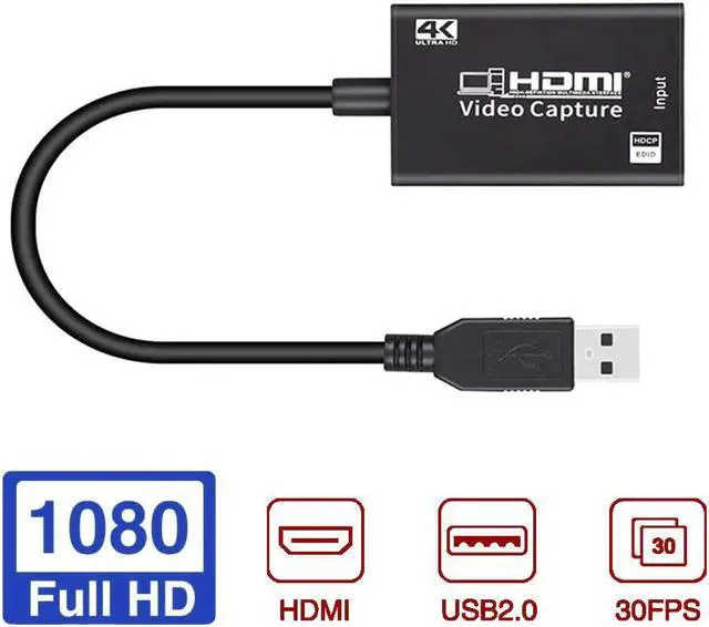 Alt view image 2 of 5 - Conference Live Streaming Online Teaching  To USB 2.0 Plug And Play Device Computer 4K 1080P Game Video Capture Card