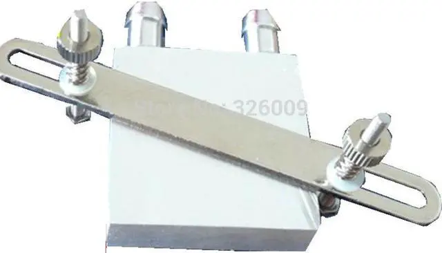 Main image of 40*40*12mm Aluminium Water Cooling Waterblock Heatsink Block Liquid Cooler For CPU GPU Laser Head Industrial Control Cabinet