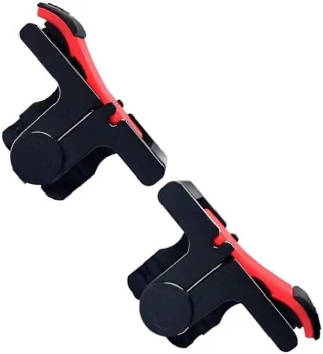 Alt view image 5 of 6 - 1 Pair Universal Controller Button Assist Cell Phone Shooter Gaming Trigger Attachments Gamepad D9