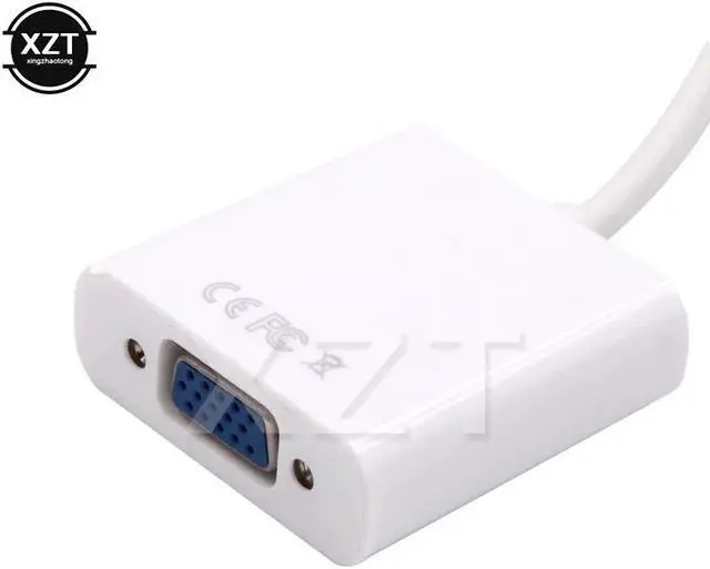 Alt view image 4 of 4 - For MacBook Air Pro iMac Mac Mini Thunderbolt Mini DisplayPort Display Port Mini DP To VGA Cable Adapter 1080P  for HDTV Monitor
