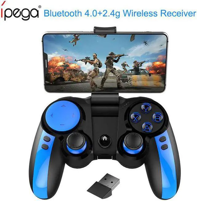 Main image of 9090 Wireless Gamepad PC Bluetooth Game Pubg Controller Game Telescopic Joystick for ios / Android Smartphone Windows PC