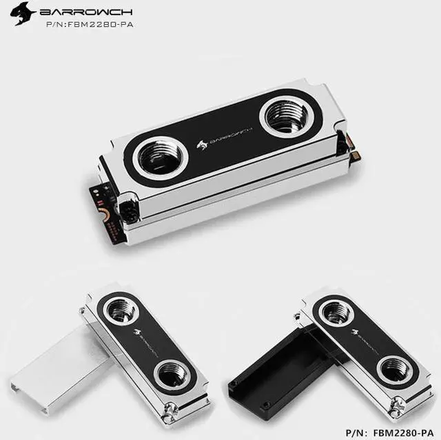 Main image of M2 SSD Water Block 2280, 22110PCIE SATA M.2 M2 SSD cold head FBM2280-PA