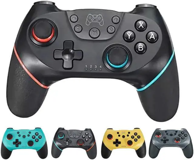 Alt view image 2 of 5 - Pro NS-Switch Pro NS Pro Gamepad Wireless Bluetooth Gamepad Game Joysticks Controller with 6-Axis Handle