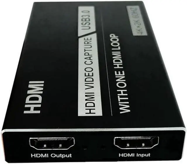 Alt view image 5 of 5 - Loop Out for Live Streaming Video Tuner Box  Compatible 4K 60Hz HDMI to USB 3.0 Video Capture Card