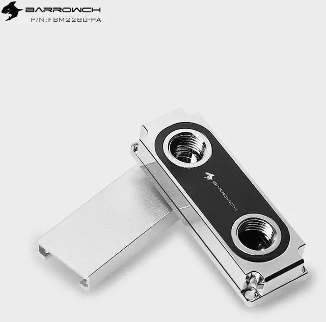 Alt view image 3 of 5 - M2 SSD Water Block 2280, 22110PCIE SATA M.2 M2 SSD cold head FBM2280-PA