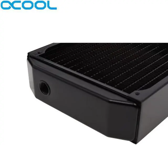 Alt view image 5 of 5 - XT45 Copper Radiator 140mm,280mm,420mm,560mm 45mm Thick Computer Water Cooling Build For 14cm Fan