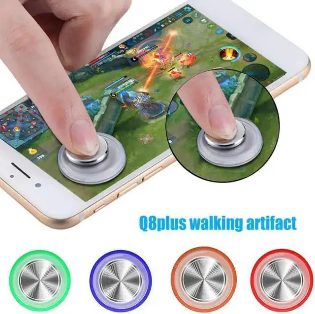 Alt view image 2 of 5 - Game Joystick PC Button Mobile Controller Mini Touch Screen Joystick Suction Cup Clip-on Clamp For Smartphone Tablet