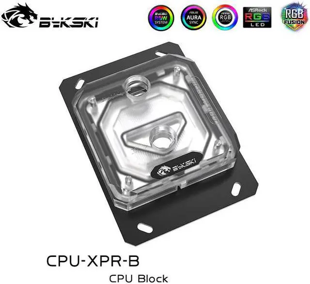 Alt view image 2 of 5 - CPU-XPR-B CPU Water Cooling Copper Block for AMD