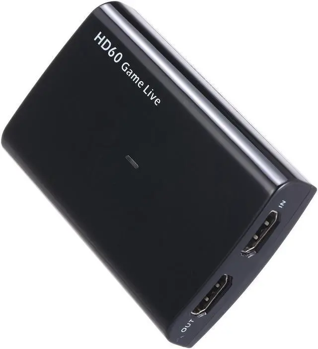 Alt view image 4 of 5 - 1080P Video Input and Output MIC Input Black ezcap266 1080P HD Video Game Capture Box for Live Video Support
