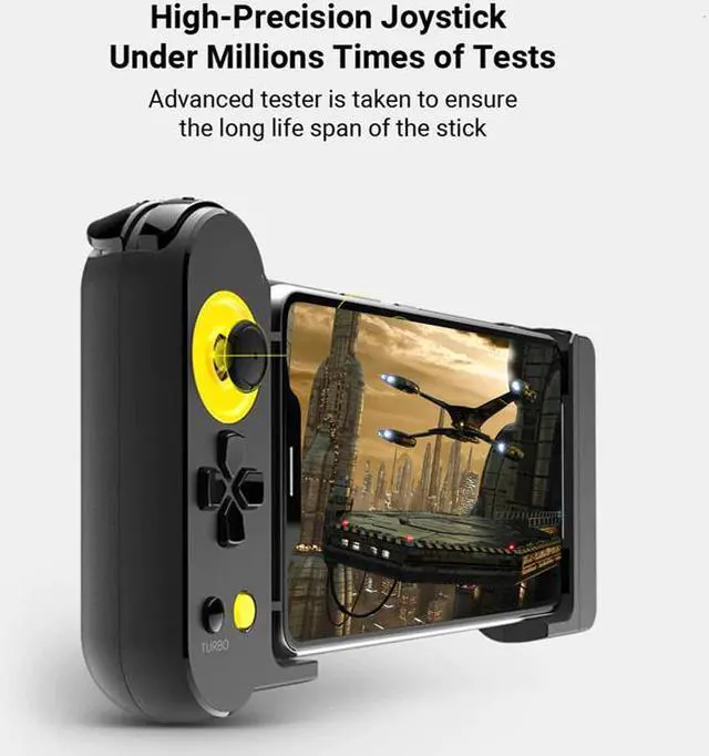 Alt view image 2 of 5 - PG-9167 Wireless Bluetooth PUBG Smart Mobile Phone Game Controller Gamepad Joystick Support for IOS Android Ipad Tablet PC