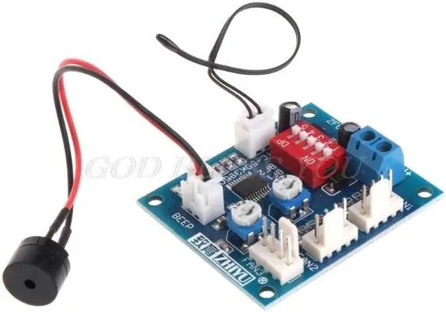 Alt view image 5 of 5 - 12V CPU Fan Temperature Control PWM Speed Controller Module Alarm Buzzer Sensor Drop Shipping