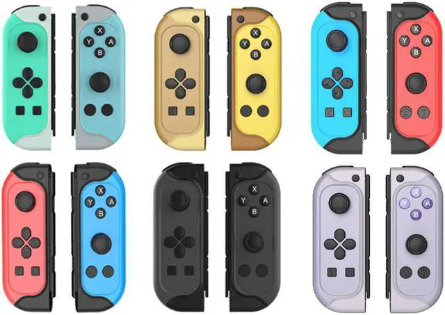 Main image of Bluetooth Game Controller Left & Right Gamepad Handgrip Joystick for Ninten Switch NS Console with NFC Screenshot Turbo