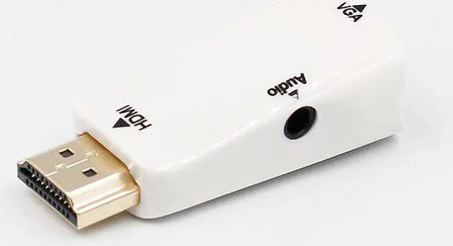 Alt view image 4 of 5 - 1080P MI to VGA Adapter Audio Cable Converter Male to Female For PC Laptop TV Box Computer Display Projector MI Cable