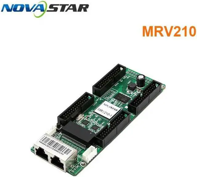 Main image of led receiving card rgb led video display synchronous receiving card controller system nova receiver