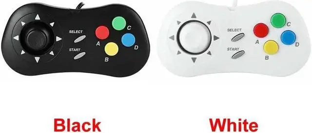 Alt view image 2 of 5 - Neogeo Mini Wired Gamepad For  40th Type C Retro Game Controller