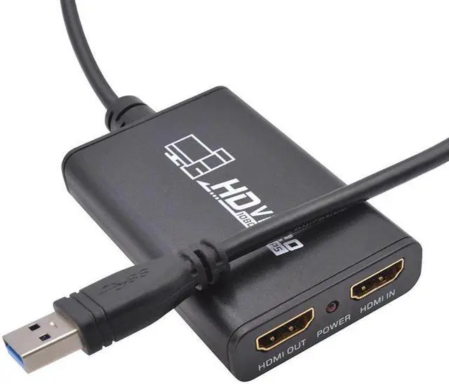 Main image of 4K 1080P USB 3.0 60FPS Video Capture Card Video Grabber Record Box Streaming Adapter For PS4/Xbox Live Broadcasts VideoRecording