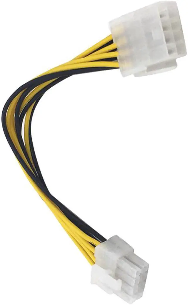 Alt view image 3 of 5 - 8 Pin male to female EPS PC HDD Power Convertor Adapter Cable Connectors Motherboard Connector