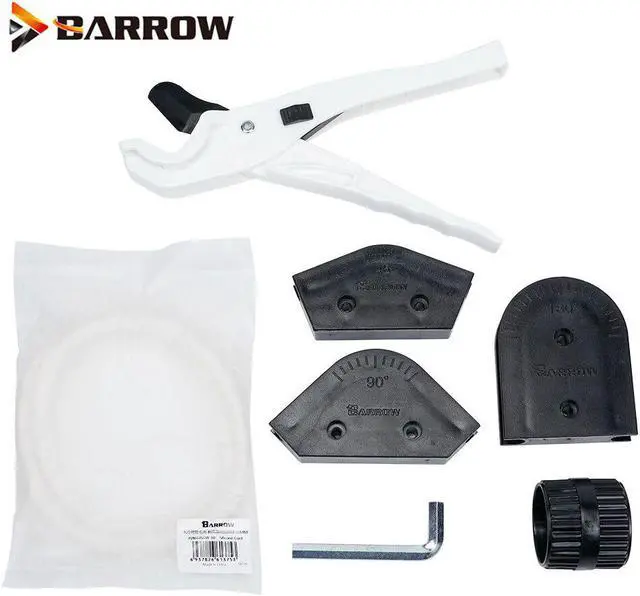 Alt view image 2 of 5 - Water Cooling Hard Tube Bender Tools OD 12mm 14mm 16mm Rigid Tube hot 45 80 180 degree Bend Scissors Six Wrench