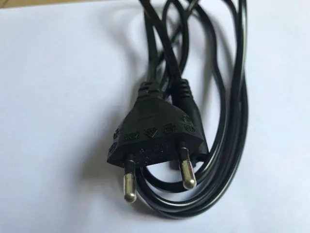 Alt view image 2 of 5 - 2020 Year Universal 1.5m EU Standard to Figure 8 C7 2-Pin Plug AC Power Cable Lead Cord New High Quality