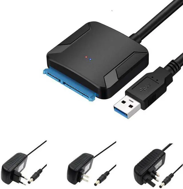 Main image of To USB 3.0 Fast Transmission Easy To Use Hard Disk HDD drive Convert Cable Portable with EU US UK power adapter