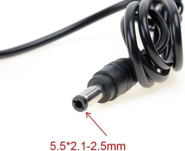 Alt view image 3 of 5 - Power Cord Cable EU US UK AU Adapter 1.2M Cable 3 Prong Connector for PC Charge Power Supply 3D Printer