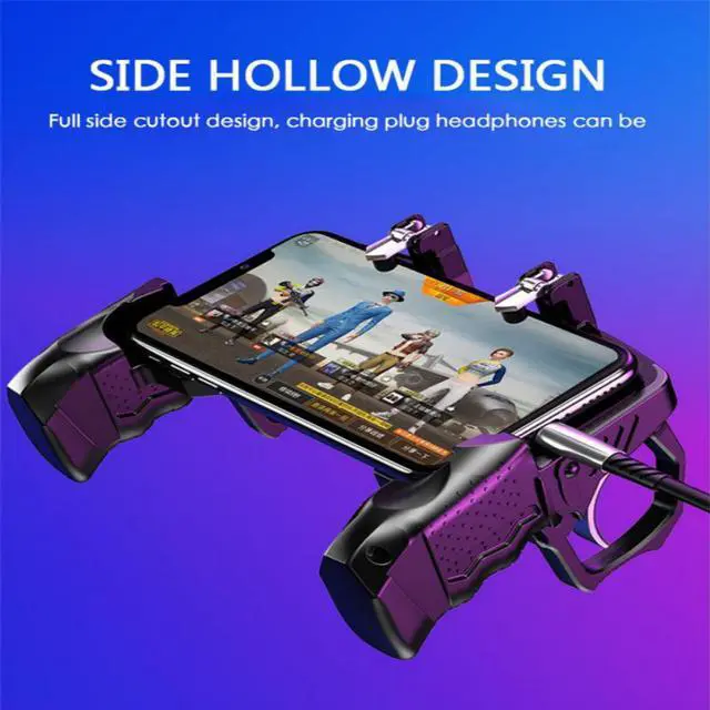 Alt view image 5 of 5 - Pubg Controller Game Pad Joystick luetooth Remote Control Game Trigger Fire Button For iOS Android Mobile Phone Handle
