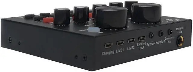 Alt view image 4 of 7 - GS3 Game Sound Card, Portable Virtual 7.1 Channel USB External Mobile Phone Computer Game Sound Card