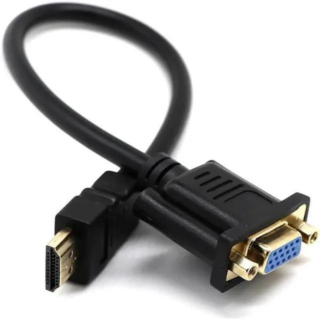 Alt view image 3 of 5 - 15 Pin Digital Audio Video AV Converter Cable Connector Gold Plated 30cm Male to VGA Female Adapter Cable to VGA D-SUB