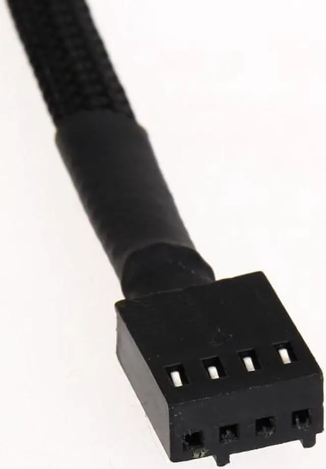 Alt view image 3 of 5 - 12in 5PCS 4 Pin PWM Connector Case Fan Extension Power Cable for Computer 4 PIN Power Cables Connectors Fan Splitter