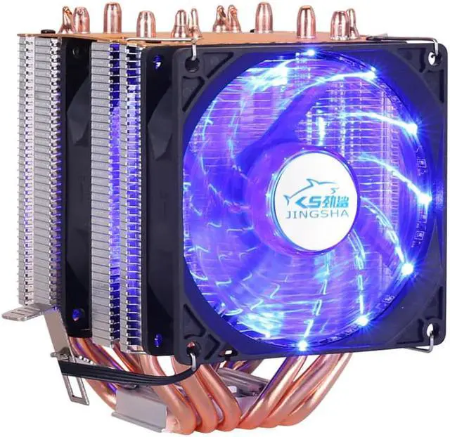 Alt view image 3 of 5 - 6 copper tube double tower high efficiency cooling fan for LGA 1155 1356 1156 1366 2011 And cpu