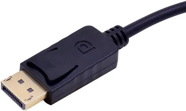 Alt view image 4 of 5 - High Quality DisplayPort Display Port DP to VGA Male to Female Adapter Cable Converter for PC HDTV Monitor Projector