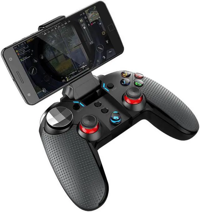 Alt view image 3 of 5 - 9099 Wireless Bluetooth Game Controller Gamepad Vibration Telescopic Joystick for Android iOS Phone Windows PC TV Box