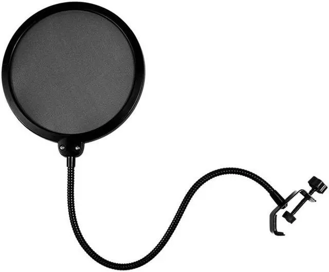 Alt view image 5 of 5 - 800 Condensador Microphone 800 Stand Desk Holder Pop Filter Tripod Sound Card for Computer Studio Karaoke Mikrafon Guitar