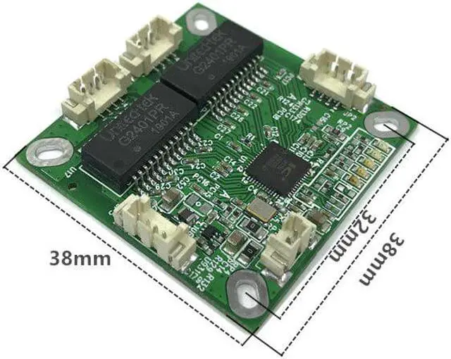 Alt view image 5 of 5 - PBCswitch module PBC OEM module  size 3/4/5 Ports Network Switches Pcb Board  ethernet switch module 10/100Mbps